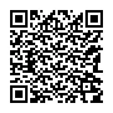 Código QR para número de teléfono +12182204304