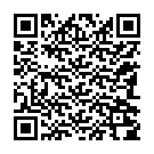 QR-code voor telefoonnummer +12182204308