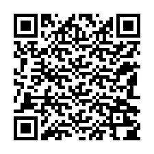 QR-koodi puhelinnumerolle +12182204310