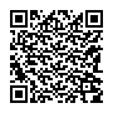 Código QR para número de telefone +12182204312