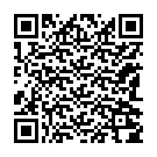 QR Code สำหรับหมายเลขโทรศัพท์ +12182204315