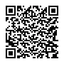 QR kód a telefonszámhoz +12182204316