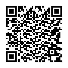 QR-koodi puhelinnumerolle +12182204327