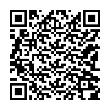 Código QR para número de teléfono +12182204335