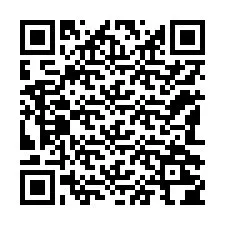 QR-code voor telefoonnummer +12182204341