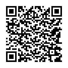 QR-код для номера телефона +12182206897