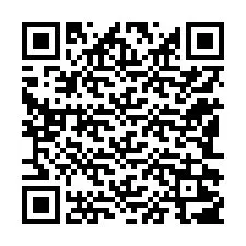 QR-koodi puhelinnumerolle +12182207026