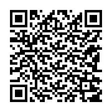 QR Code สำหรับหมายเลขโทรศัพท์ +12182207032