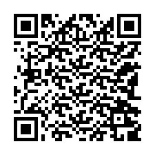 Código QR para número de teléfono +12182209734