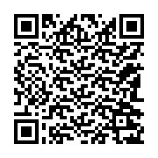Codice QR per il numero di telefono +12182227359