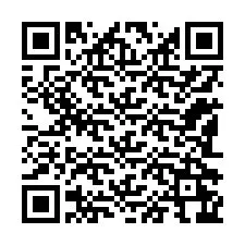 Codice QR per il numero di telefono +12182266265
