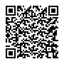 QR kód a telefonszámhoz +12182268883