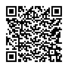 QR код за телефонен номер +12182269087