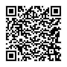 QR код за телефонен номер +12182269557