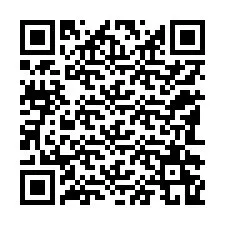 QR kód a telefonszámhoz +12182269558