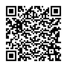 QR код за телефонен номер +12182269562