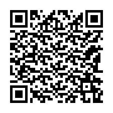 Kode QR untuk nomor Telepon +12182269565