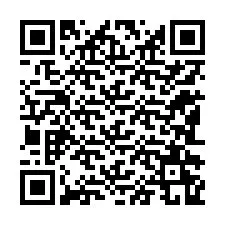 Kode QR untuk nomor Telepon +12182269572