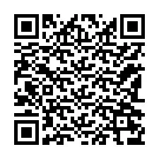 QR-koodi puhelinnumerolle +12182276361