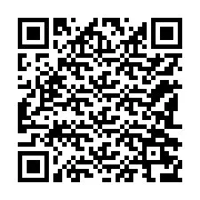 QR-koodi puhelinnumerolle +12182276371