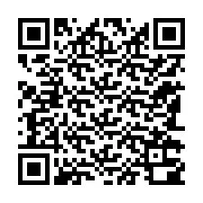 QR-koodi puhelinnumerolle +12182300986