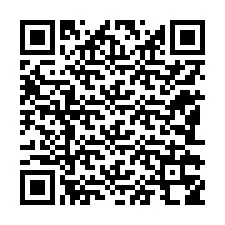 QR-код для номера телефона +12182358832