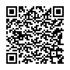 QR kód a telefonszámhoz +12182358866