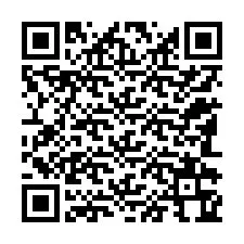 QR-koodi puhelinnumerolle +12182364518