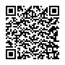 QR-koodi puhelinnumerolle +12182365632