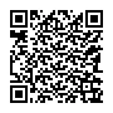 QR kód a telefonszámhoz +12182367108