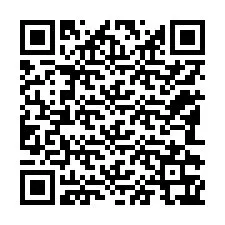 Código QR para número de teléfono +12182367109