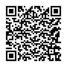 QR-koodi puhelinnumerolle +12182369875