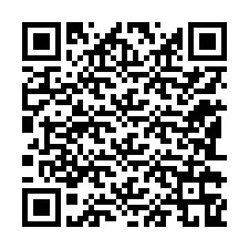 QR код за телефонен номер +12182369876