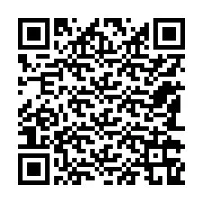 QR-koodi puhelinnumerolle +12182369887