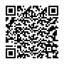 Código QR para número de teléfono +12182378420