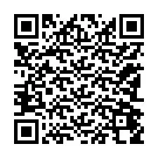 QR-koodi puhelinnumerolle +12182458339