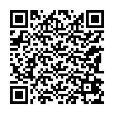 QR-koodi puhelinnumerolle +12182475074