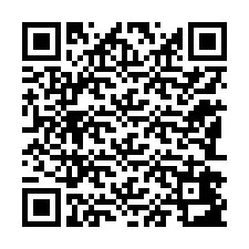 QR-kood telefoninumbri jaoks +12182483826