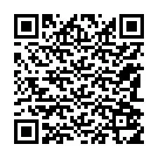 QR-koodi puhelinnumerolle +12182515343