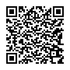 QR код за телефонен номер +12182618326