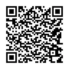 Kode QR untuk nomor Telepon +12182618327