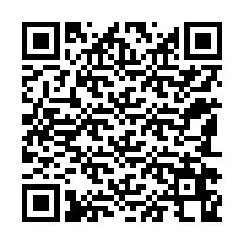 QR-код для номера телефона +12182668480