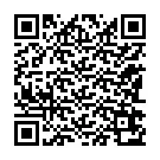 QR-koodi puhelinnumerolle +12182672476