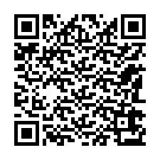 QR Code สำหรับหมายเลขโทรศัพท์ +12182673857