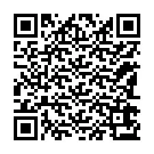 QR-koodi puhelinnumerolle +12182673861