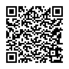 Código QR para número de telefone +12182673863