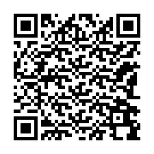 QR-код для номера телефона +12182698325