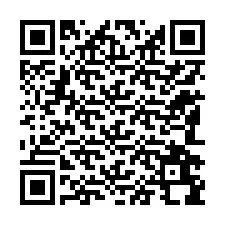 QR код за телефонен номер +12182698706