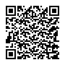 QR код за телефонен номер +12182707814