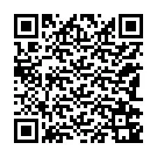 QR код за телефонен номер +12182741524